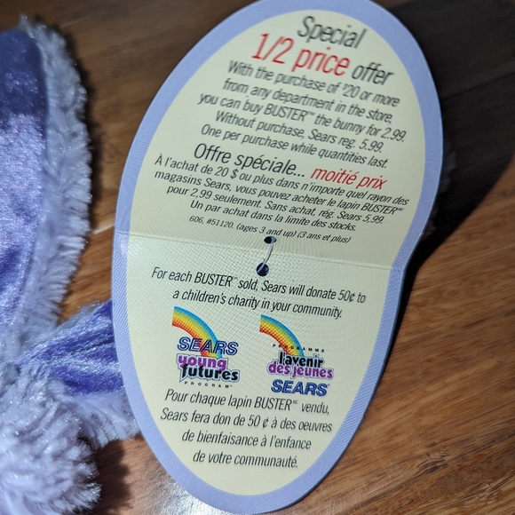 Sears Buster the Bunny. Charity collection - Picture 3 of 3